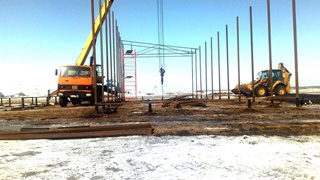 Аренда экскаватора погрузчика с ямобуром в Щекино цена от 1544 руб